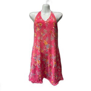 Victoria's Secret Pink Floral Flowy Slip Dress Size M